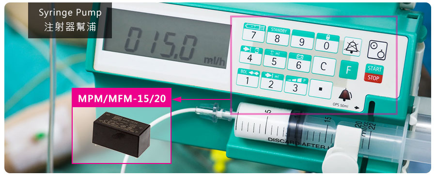 MPM/MFM-15/20系列 15W/20W高醫(yī)療電源供應(yīng)器新一代推出