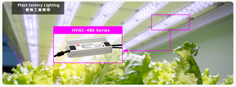 HVGC-480系列 480W 寬范圍可調(diào)式全功率LED驅(qū)動(dòng)器
