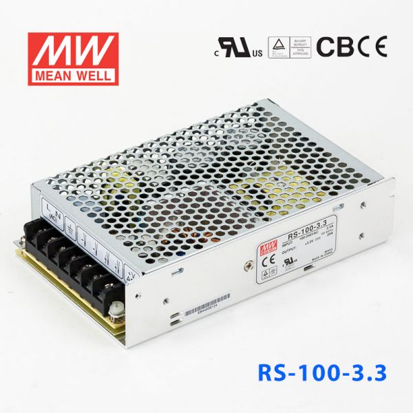 明緯電源RS-150-3.3/5/12/15/24/48 