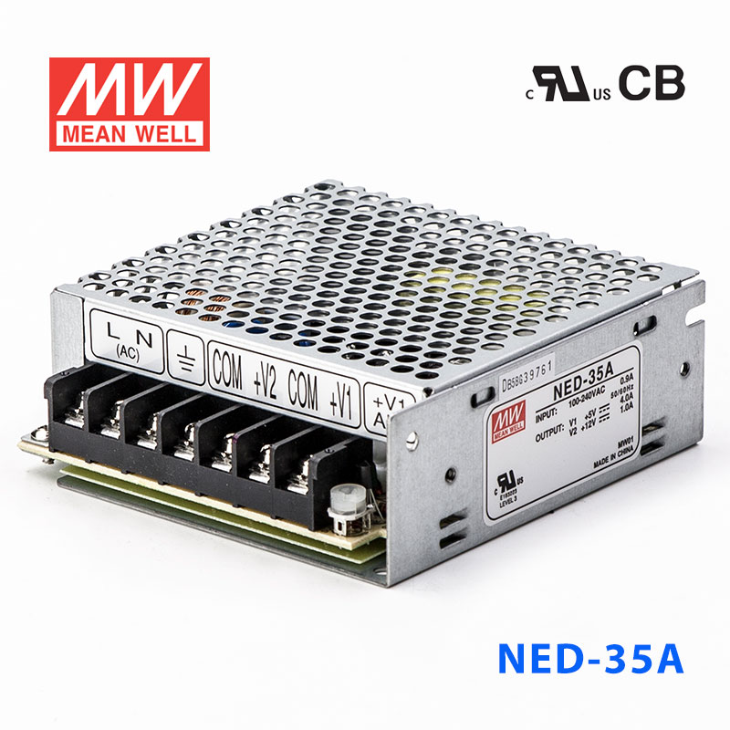 NED-35A 35W 5V 5A + 12V 1.5A 雙路輸出
