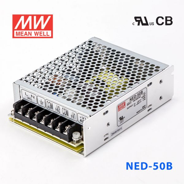 NED-50B 50W 5V 6A +24V 2A 雙路輸出明