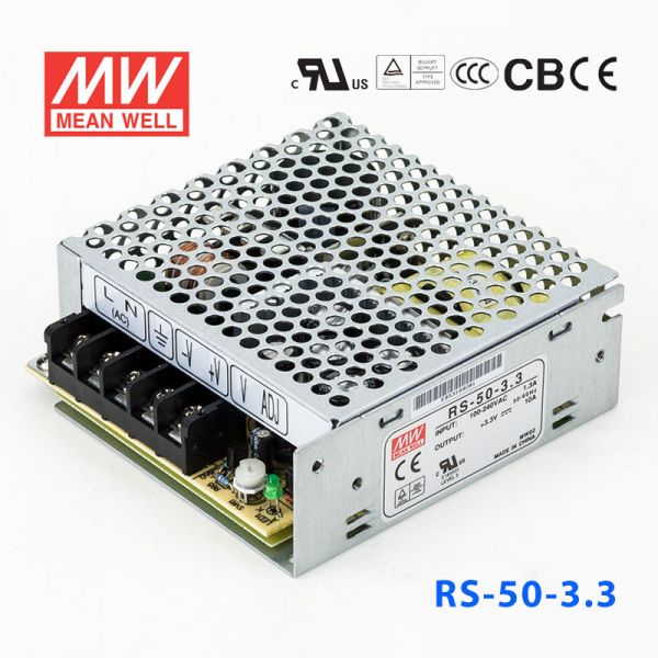  RS-50-3.3/5/12/15/24/48 35W 單路輸出
