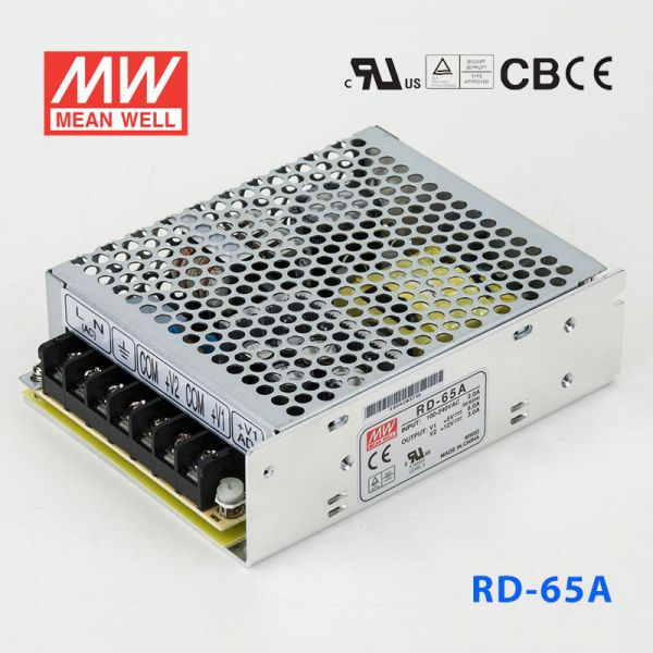 明緯開關(guān)電源RD-65A 65W +5V 8A +