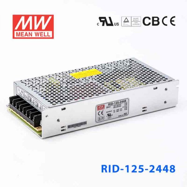 明緯電源RID-125-2448 125W+24V4A +