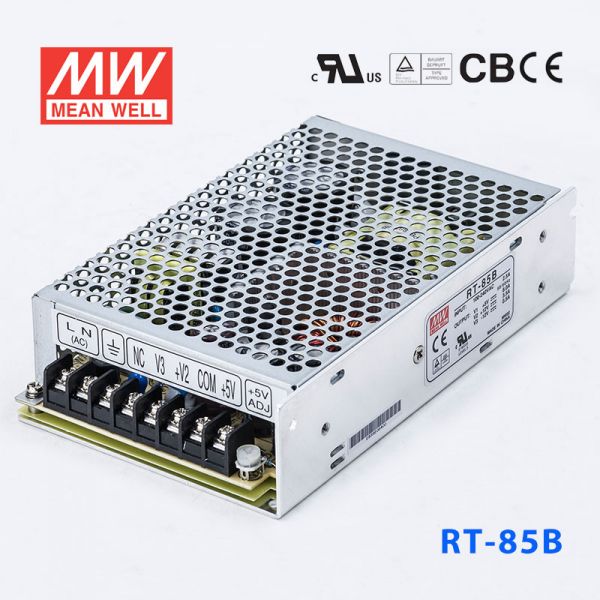 明緯電源RT-85B 85W +5V4A +12V4A -