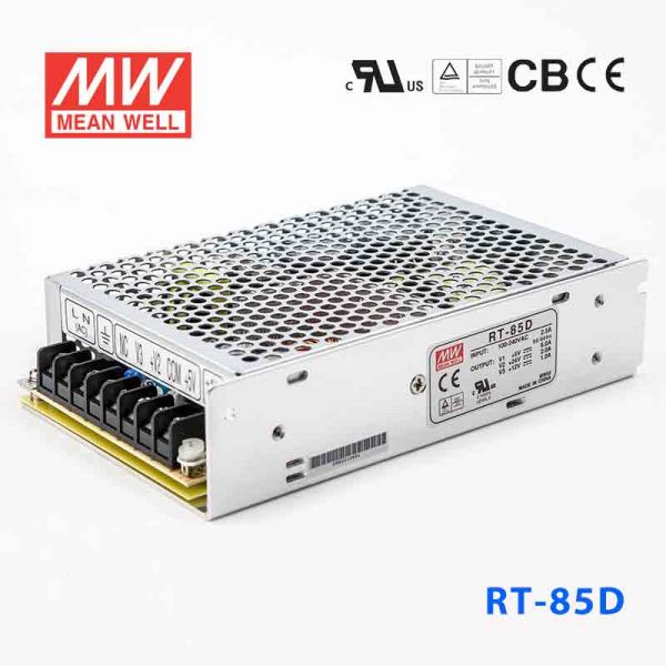 明緯電源RT-85D 85W +5V10A +24V2.5